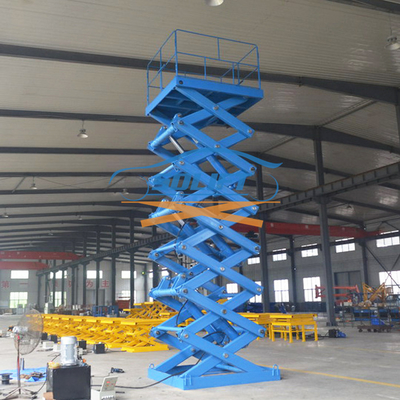 Hydraulische schaar autolift 2 - 10M Lifting hoogte handleiding / PLC / afstandsbediening