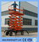 300kg van de het Werk Mobiel Schaar van 10m Lucht de Liftplatform met Wielen