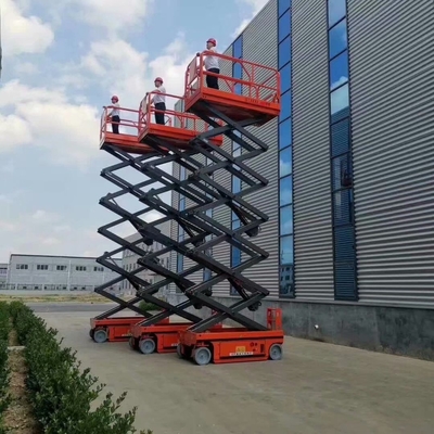 8M 450KG Elektrische Luchtschaarlift, Gemotoriseerd Ce ISO van het het Werkplatform