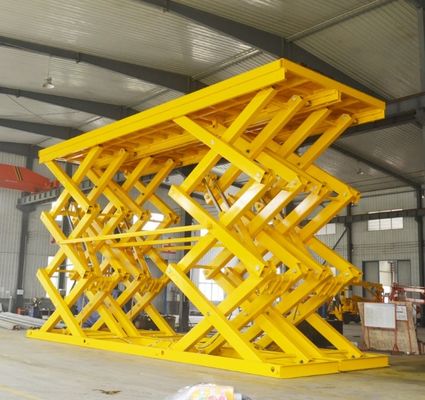 1-200 ton Hydraulisch schaarheftruck magazijn vracht schaarheftruck platform