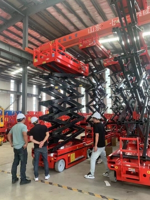 6m 8m 12m 14m Hydraulische mobiele zelfrijdende werkplatforms voor luchtwerk