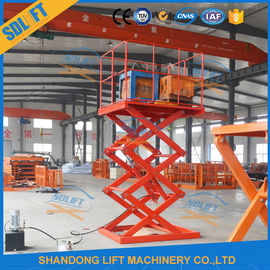 Veilige 1.5T 3.5M de Stationaire Hydraulische Lift van de het Pakhuisschaar van de Schaarlift Hydraulische