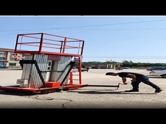 2 ton 2m Pakhuis vrachtlift Tafelplatform Stageur Hydraulische schaarlift